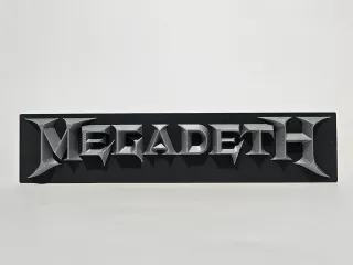 MEGADETH 3D LOGO