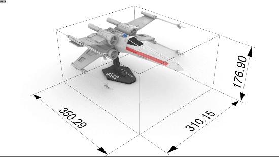 X-WING STAR WARS  1:36