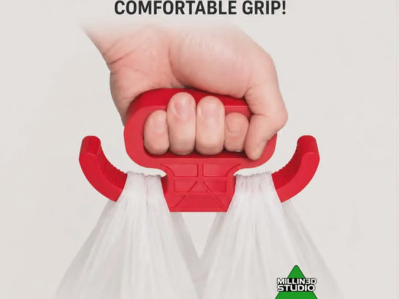 Grocery Bag Holder - Carry More with Comfort