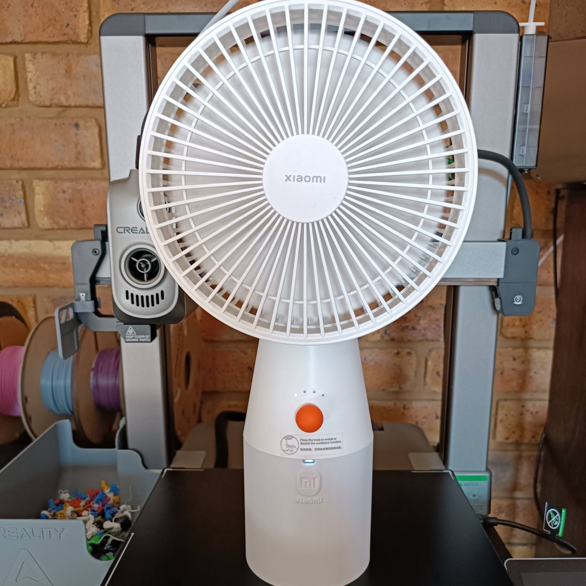 Mini Fan Riser 3D Printer Files | 3MF File | Xiaomi Mini Fan stand/riser | Creality Cloud