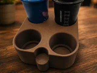 4-Cup Coffee Carrier – Carry Drinks with Style