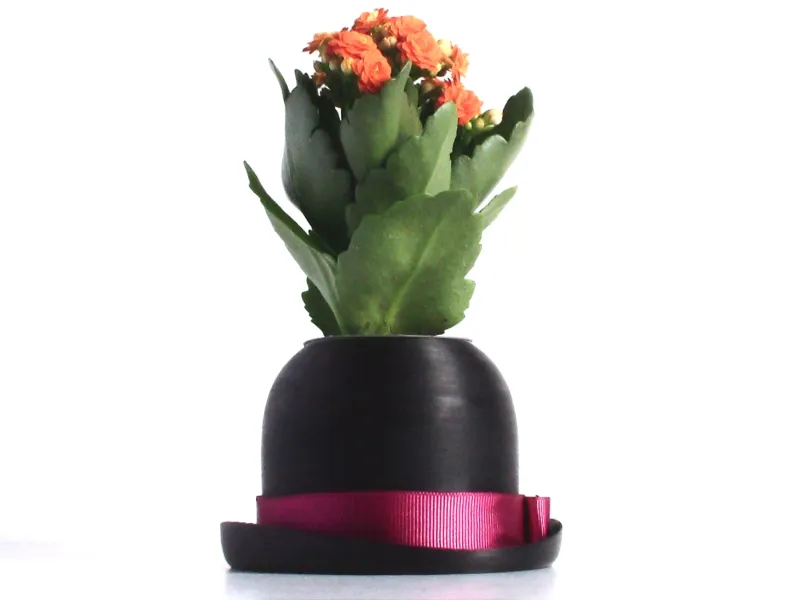 Bowler Hat Mini Plant Pot