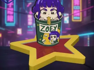 Huntrix Zoey souvenir