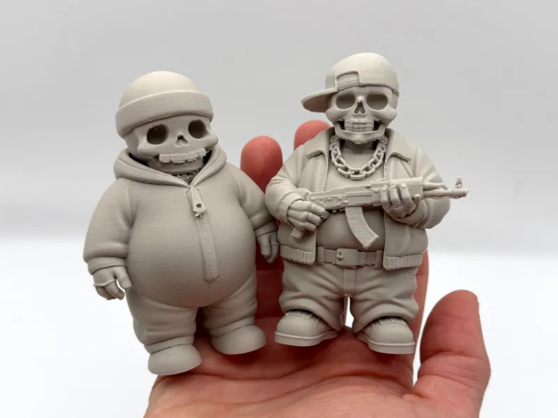 Chonky Gangster Skeleton Duo