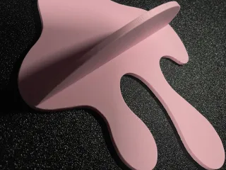 Decorative Wall Shelf “Drip Shelf”