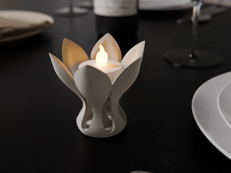 Bloom - Держатель для светодиодных чайных свечей