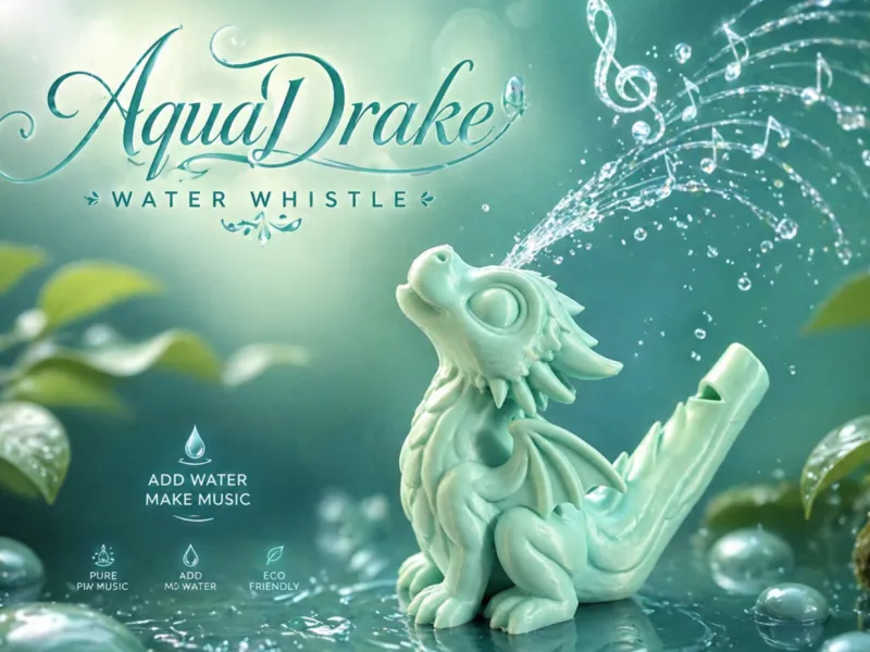 Dragon water whistle