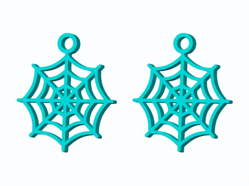 Spiderweb - Earring & Pendant