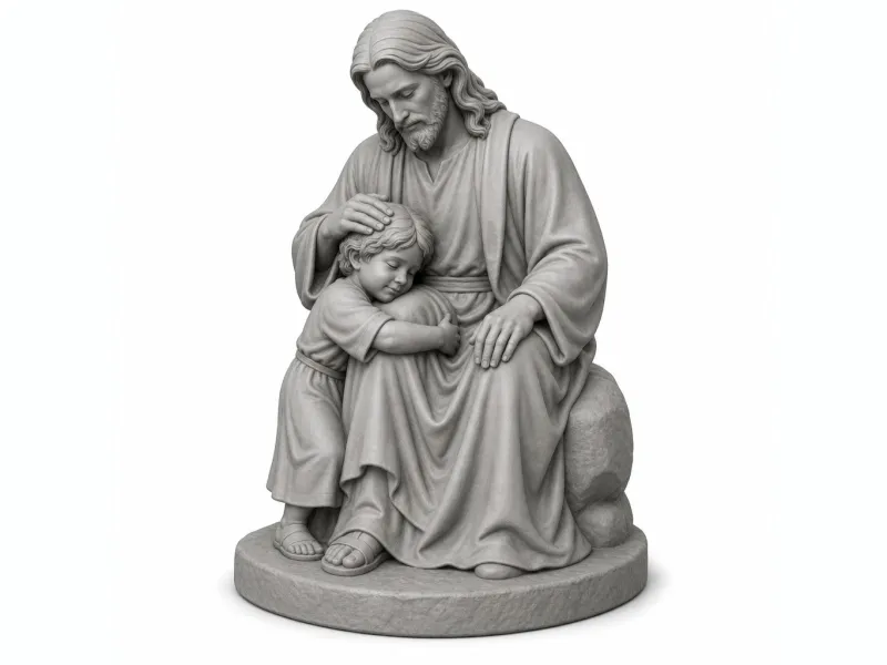 Jesus segnet die Kinder