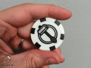 SpinMaker Chip – Customizable Spinning Maker Token