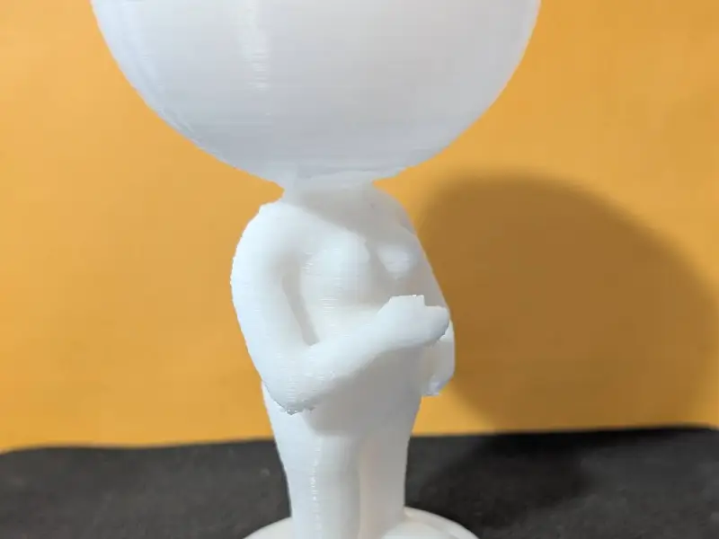 Pregnant planter woman