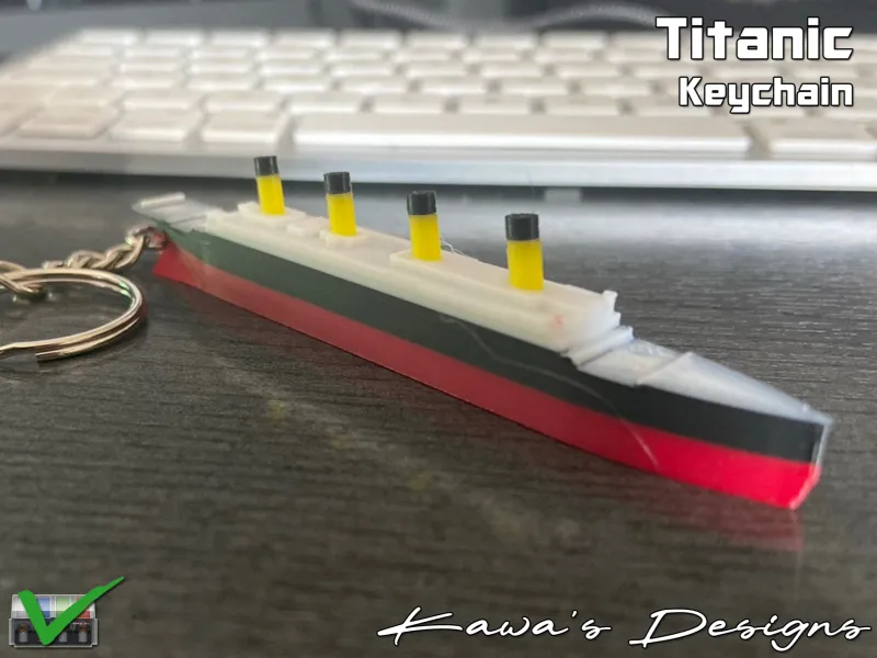 Keychain Titanic