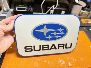 Subaru lightbox