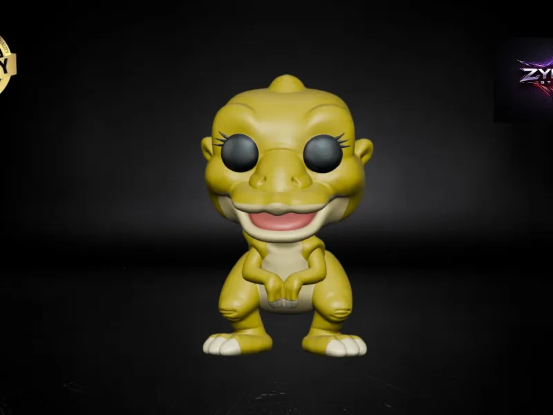 Ducky Funko STL The Land Before Time Figure Cute Dino 3D