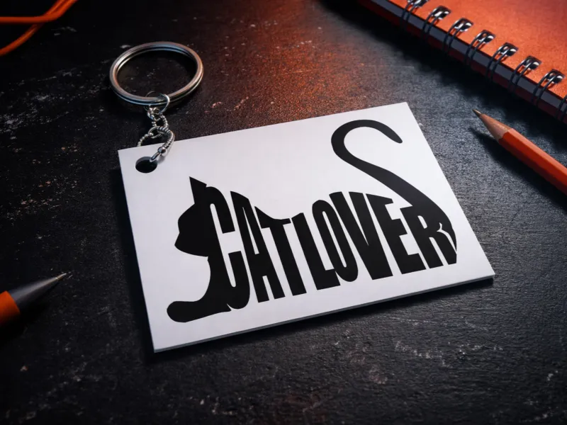 Keychain Cat _ Lovers