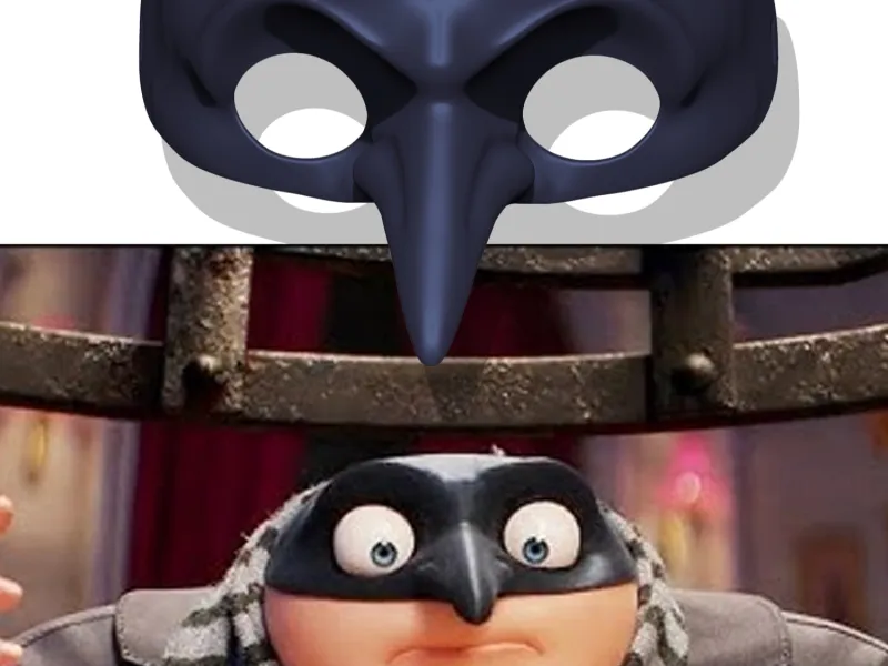 Gru mask - Despicable Me