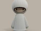 KNITTED & PLAIN ROBOT-0