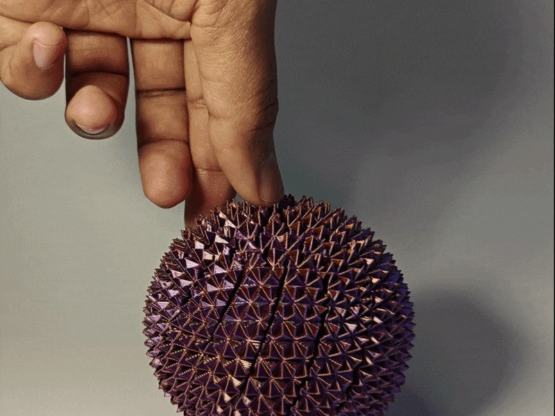 Spiky Sensory Trigger Twisty Spiral Fidget Sphere