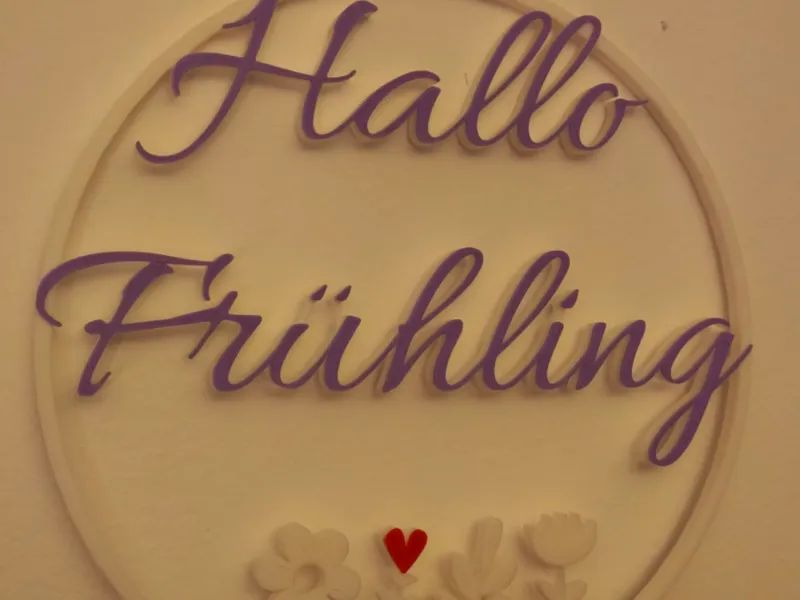 Hallo Frühling Türkranz