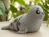 Cute Flexi Knitted Seal 🦭-0