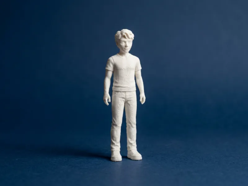 Dollhouse Boy Figure | 3D Printed Dollhouse Decor