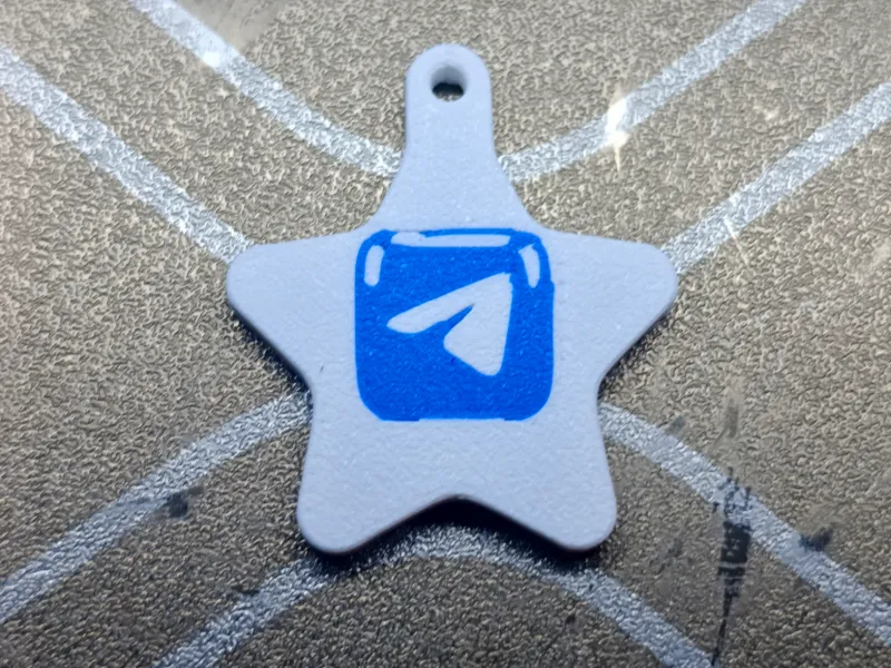 Telegram 7 Sleutelhanger