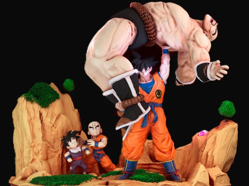 Goku contre Nappa
