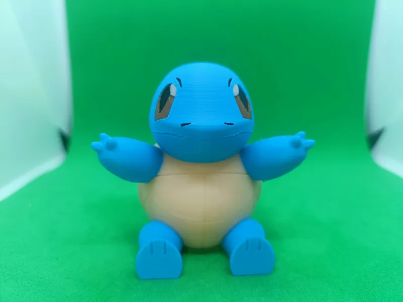 Figura di Squirtle Creatura Fanart Pokémon