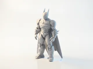 Robo Batman Figurine DC Comics 3D Printable