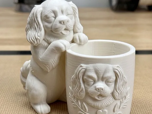 Cavalier ornamental dog