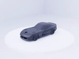 Dodge Viper GTS Ultra Detailed Model