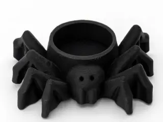 SPIDER TEALIGHTS FOR HALLOWEEN