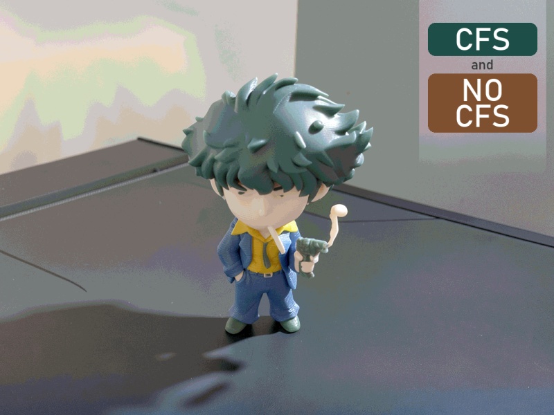 Chibi Spike Spiegel Cowboy Bebop | CFS ve CFS'siz