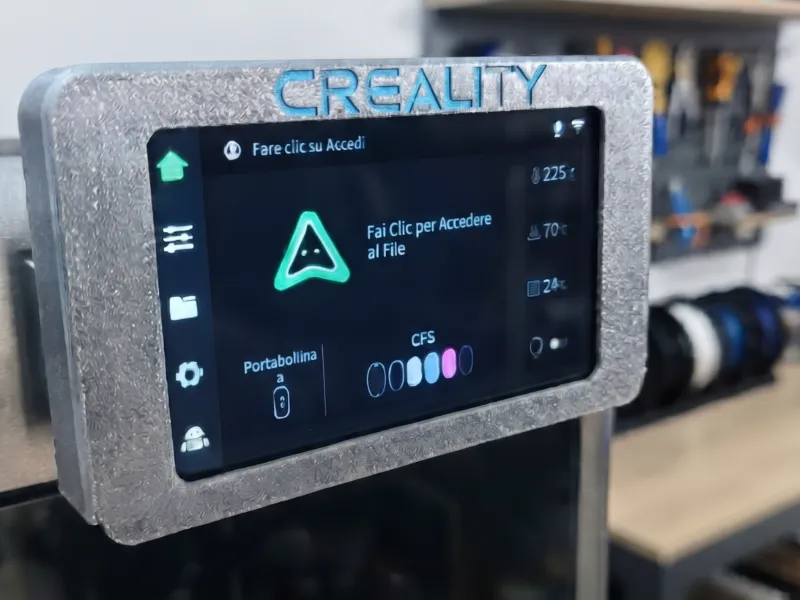 Couvercle d'écran Creality K2