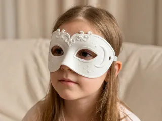 Celestial Midnight Masquerade Mask