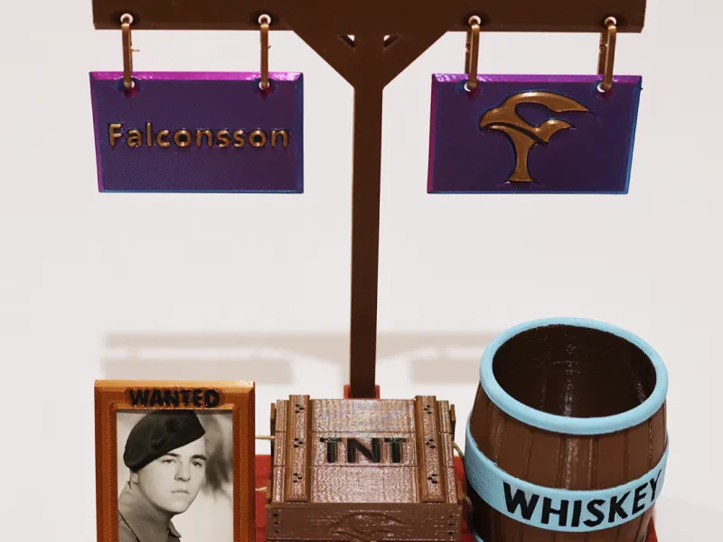 FALCONSSON - منظم سطح المكتب الموقع المتقدم