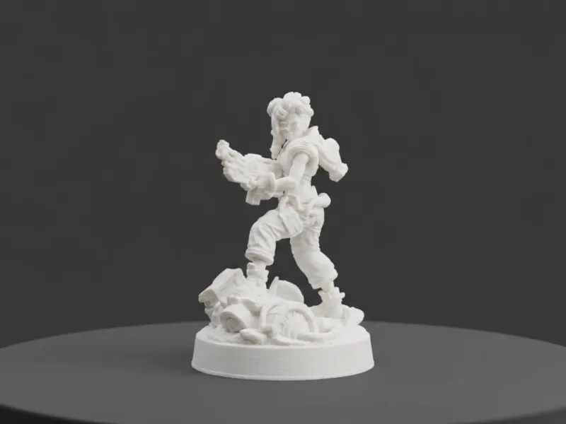 Harlowe Borderlands 4 3D-Modell