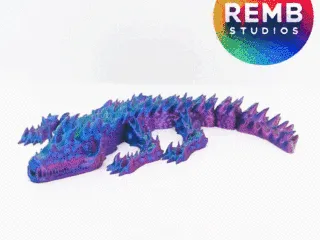 Articulated Dragon | Flexi Horn Dragon