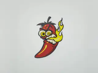 Sticker Chili Fire