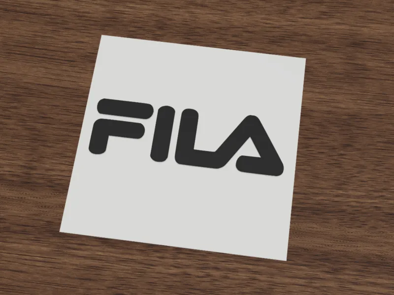 Fila minimalist wordmark logo