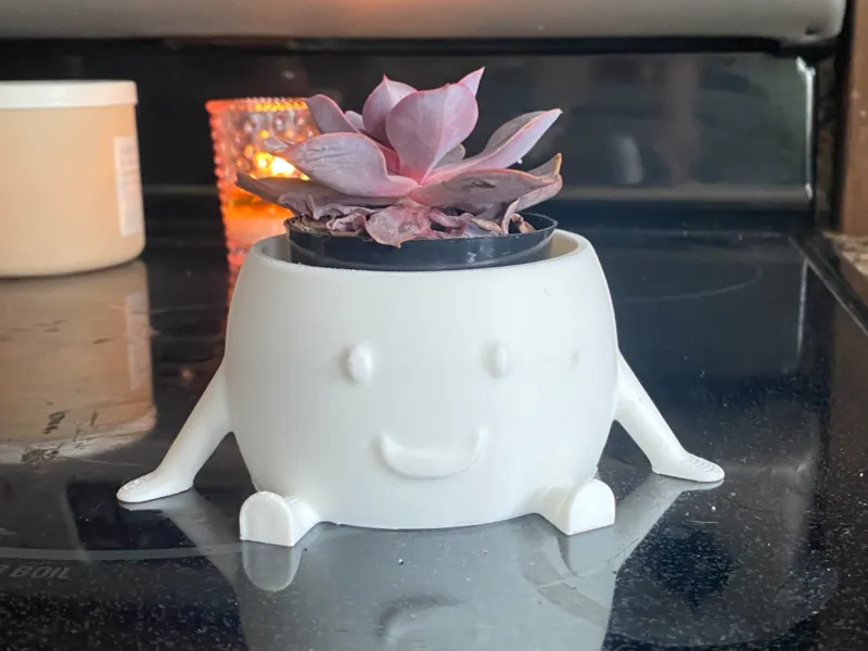 happy booty planter