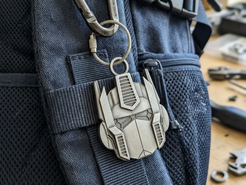 Optimus Prime - G1 Retro Helmet - 3D Printable Keychain & Ba