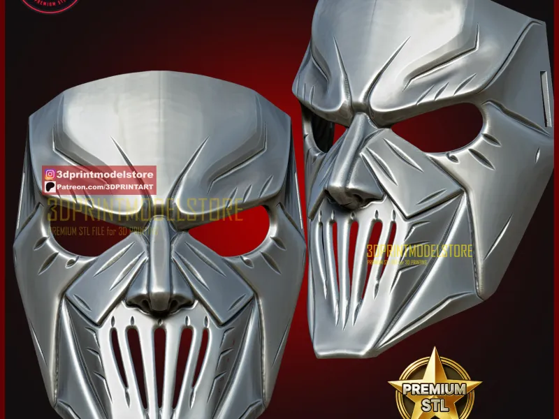 Slipknot Mick Thomson Mask Wearable Cosplay - Metal Band