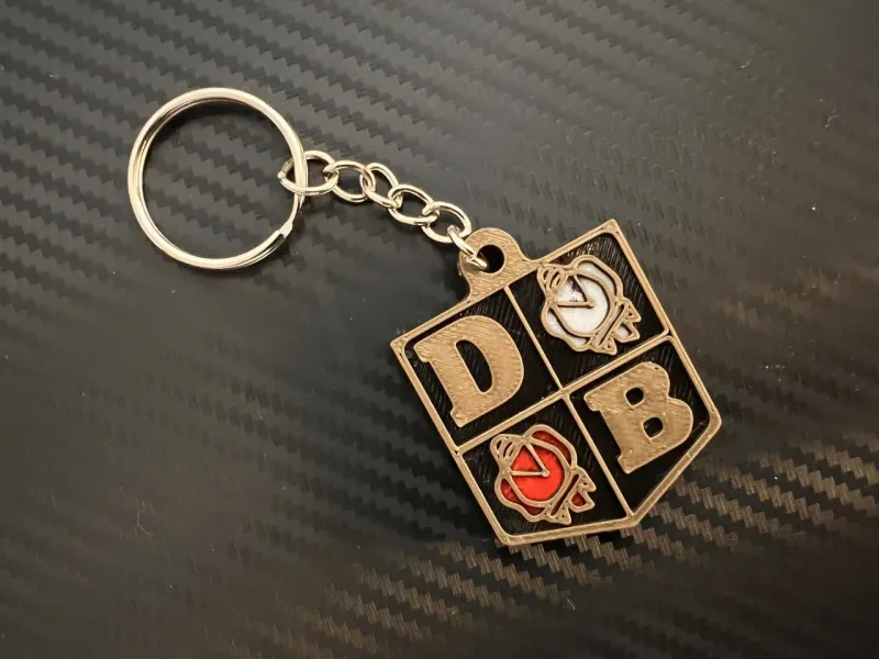 David Brown Tractor Keychain