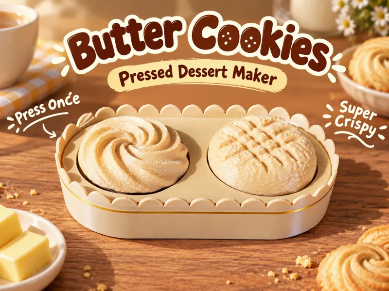 Biscoito de Manteiga - Clicker Antiestresse