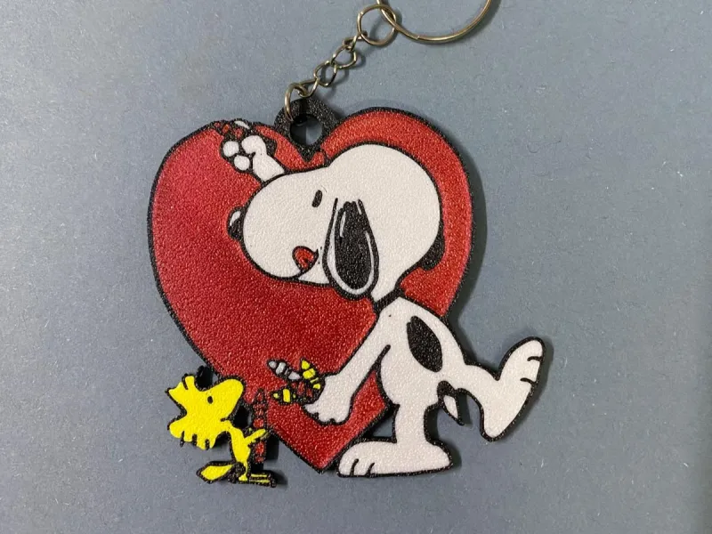 Snoopy con corazon-creality