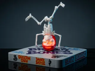 Dancing Skeleton - The Break Dancer