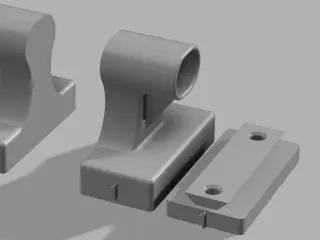 sliding curtain holder brackets