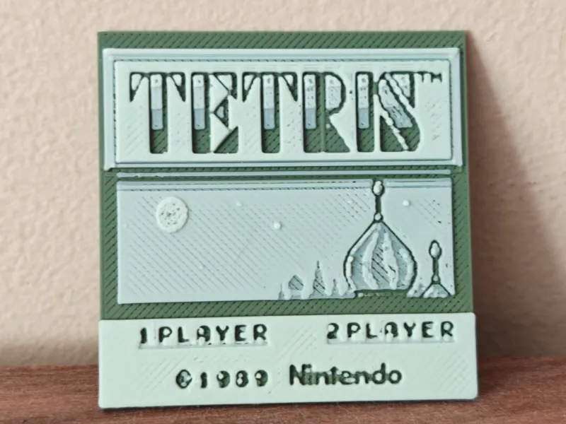 Tetris Game Boy Screenshot