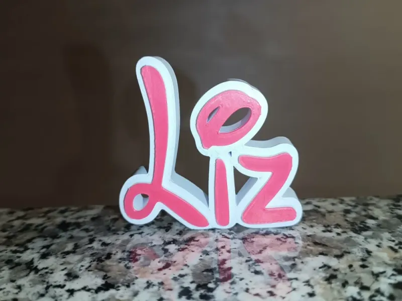 Liz Disney 名字装饰